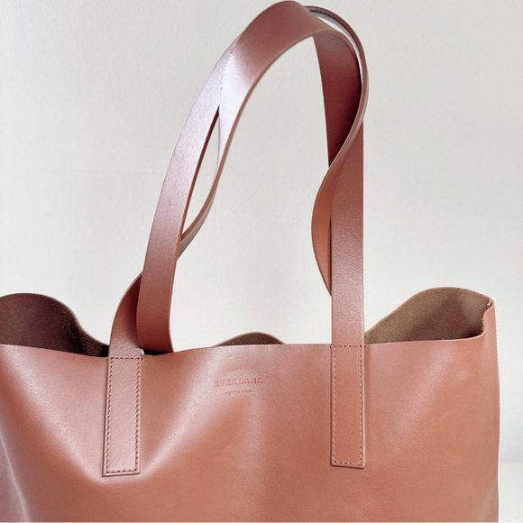 Everlane Day Market Tote Brown Italy Cognac - Picture 5 of 16